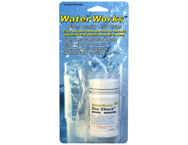 WaterWorks™ 鋅測試紙
