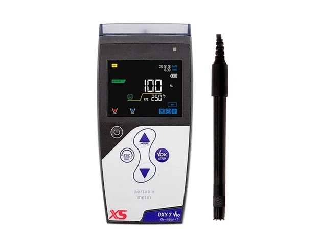 XS Oxy 7 Vio 可攜式溶氧計|附極譜式感應器 (3m)