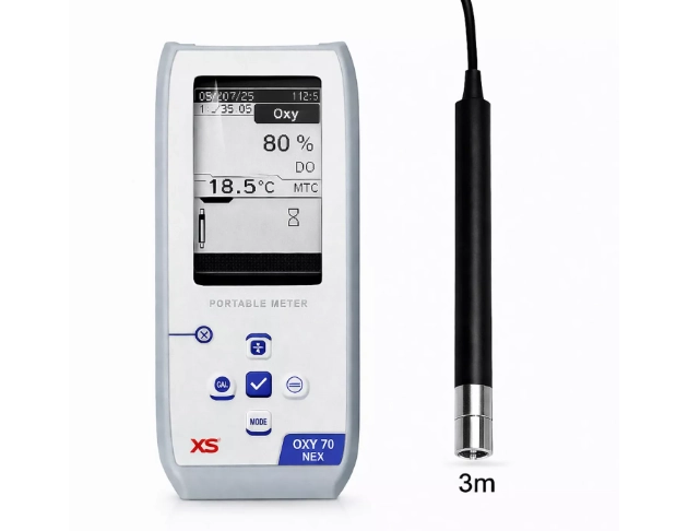 XS Oxy 70 NEX 可攜式溶氧計｜附光學感應器 (3m)